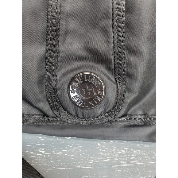 Kipling Black Nylon Medium‎ Crossbody Bag Purse - Picture 2 of 7